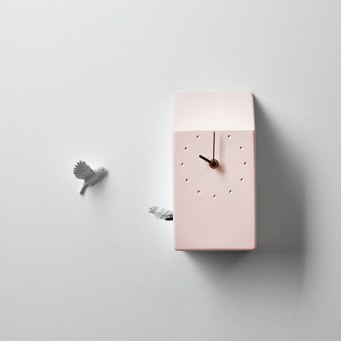 Haoshi - Cuckoo X Clock - Home - Pink