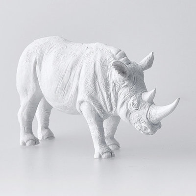 Haoshi - Presse-papier Rhinocéros X